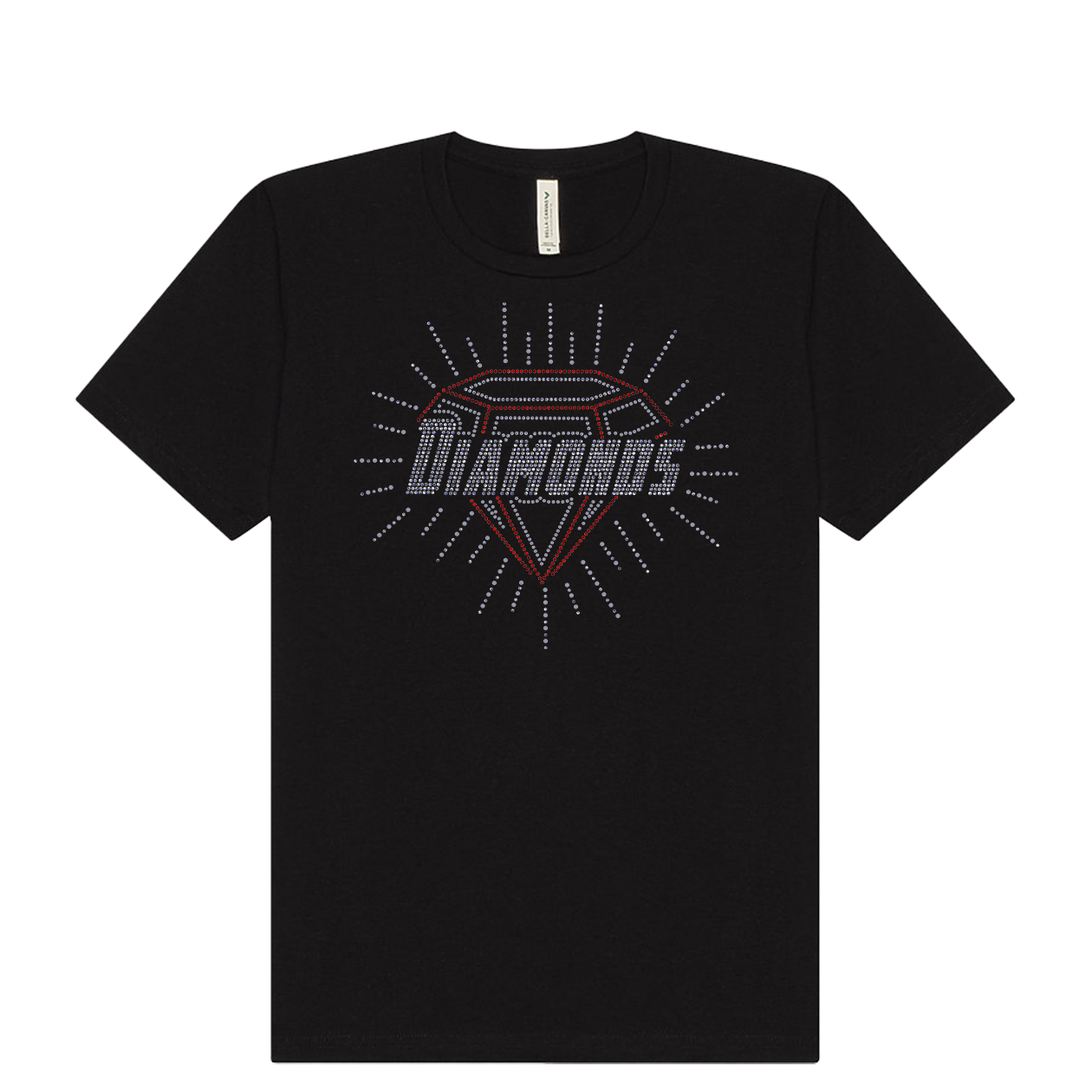 Diamonds Blinged Out Hoodie, Crewneck, or Tee