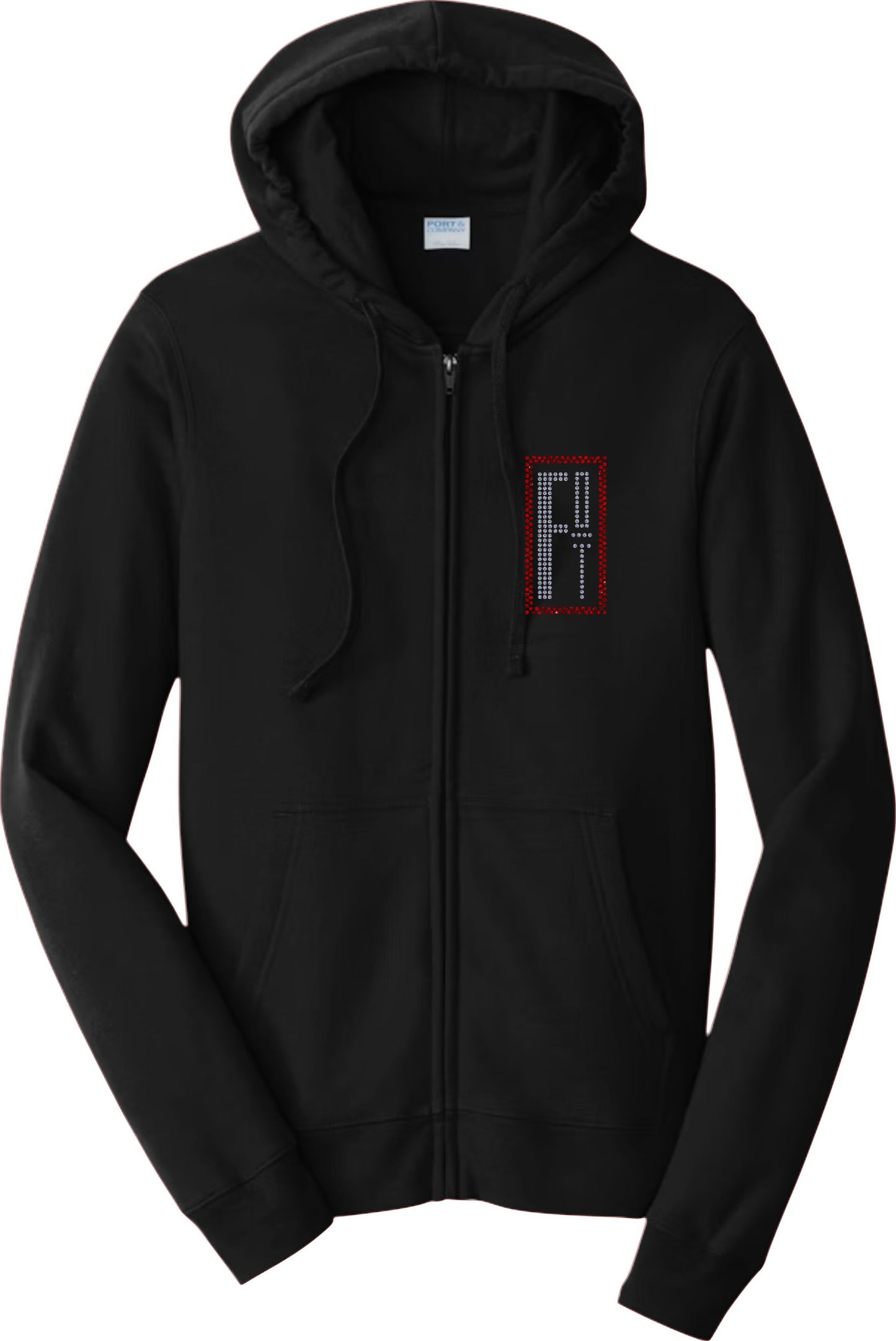 FOT Stacked on Black Hoodie, Crewneck, or Zip Up