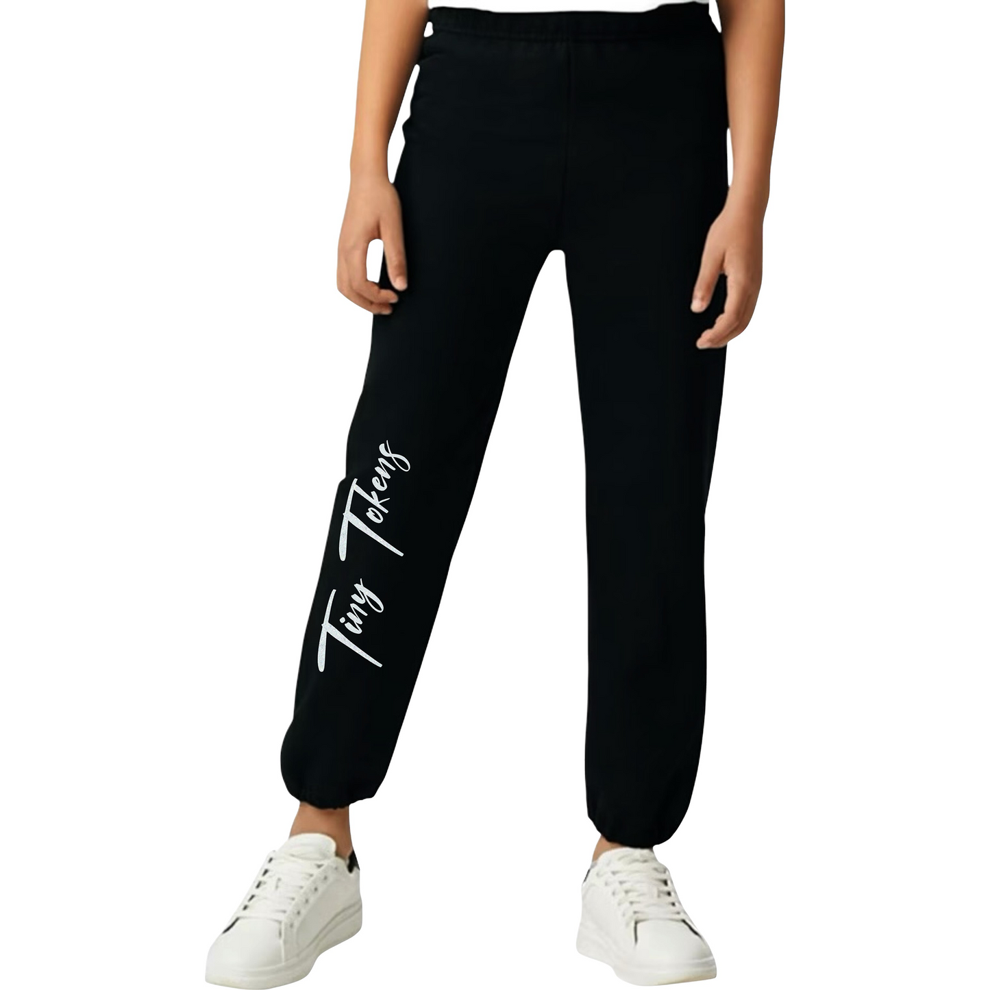 Tiny Tokens Puff or Glitter Vinyl Sweatpants