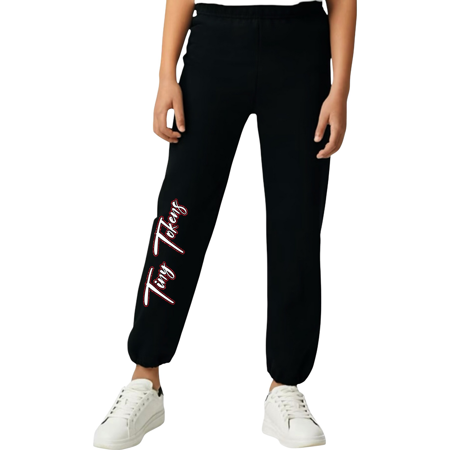 Tiny Tokens Puff or Glitter Vinyl Sweatpants