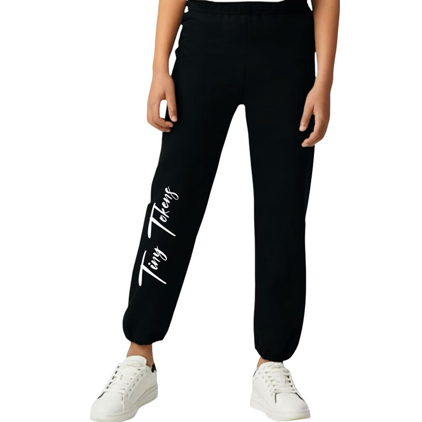 Tiny Tokens Puff or Glitter Vinyl Sweatpants