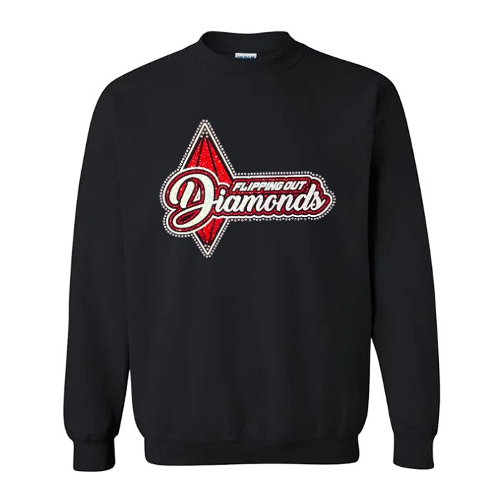 Glitter & Rhinestones - Black