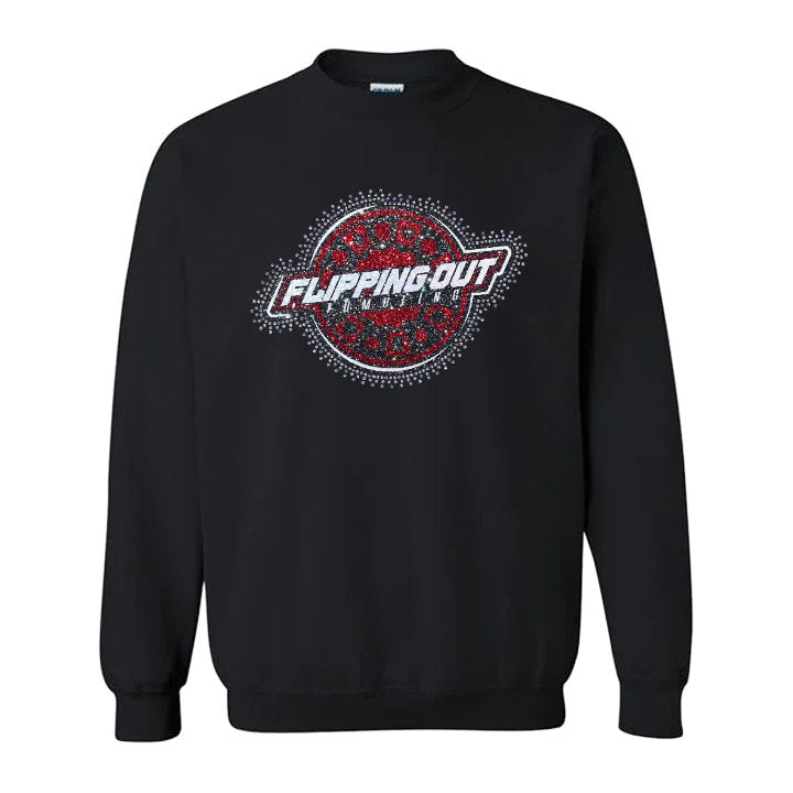 Glitter & Rhinestones - Black
