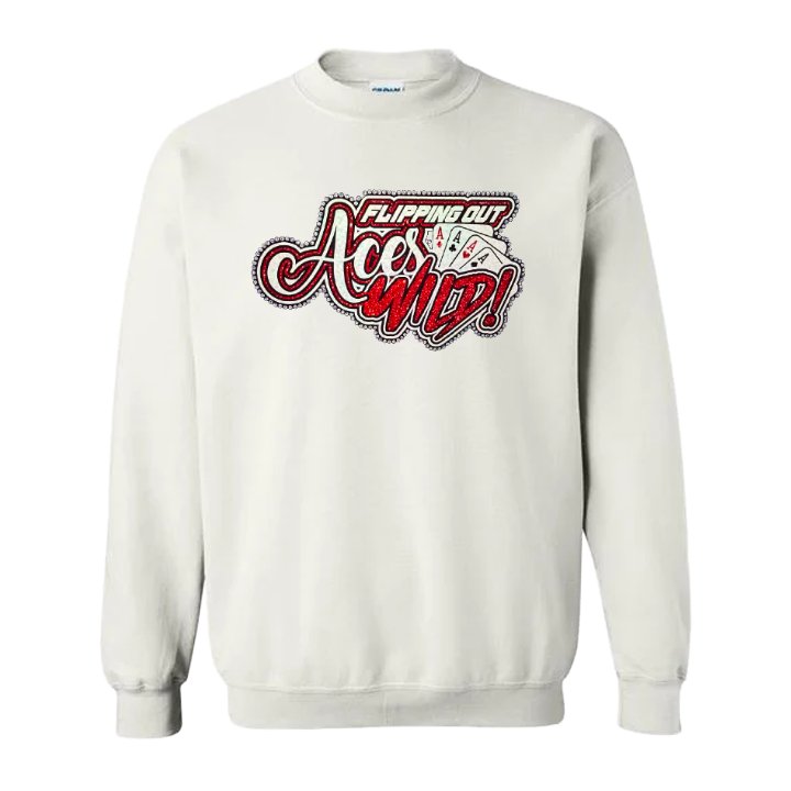 Glitter & Rhinestones - White