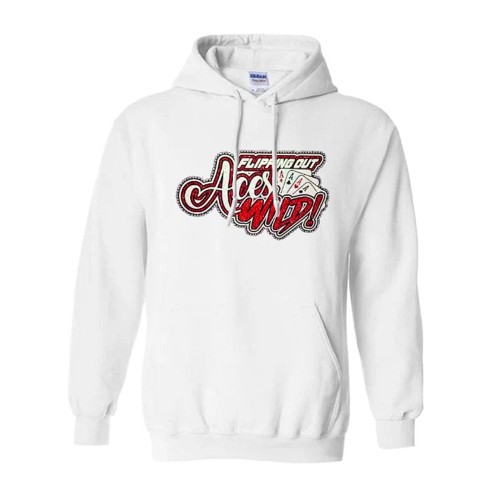 Glitter & Rhinestones - White