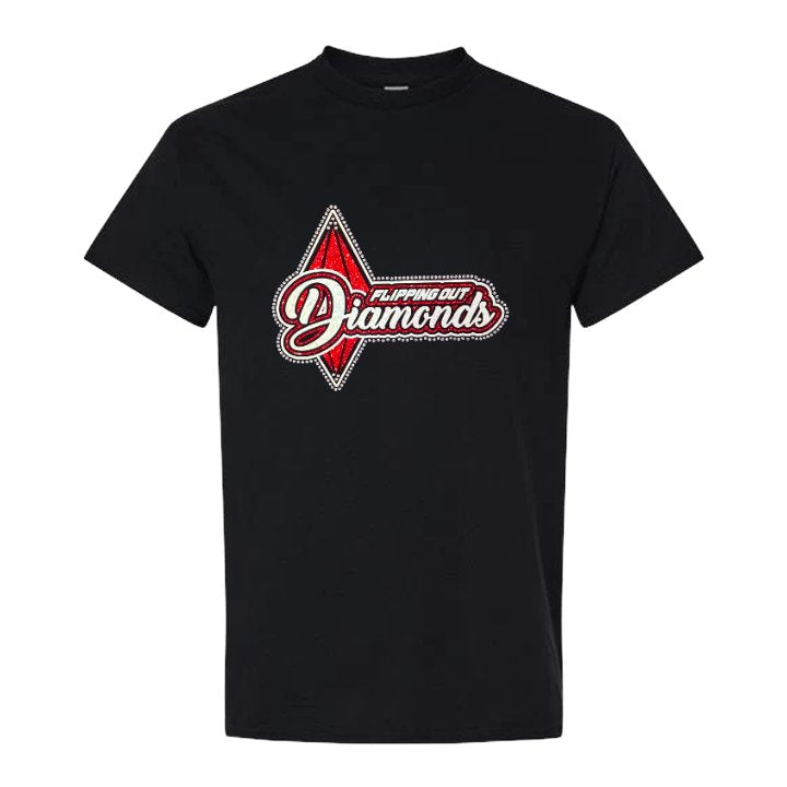 Glitter & Rhinestones - Black