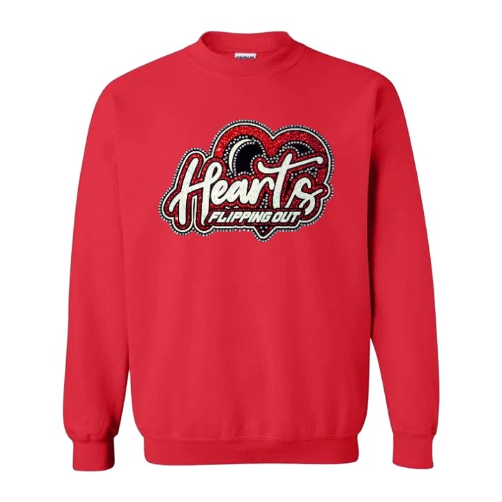 Glitter & Rhinestones - Red