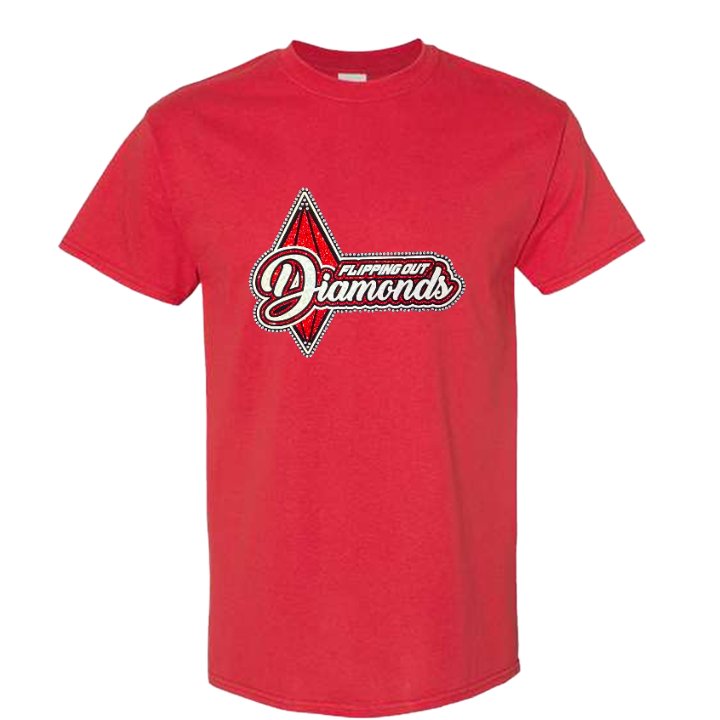 Glitter & Rhinestones - Red