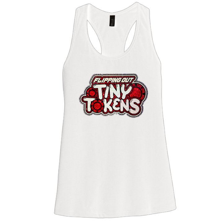 Glitter & Rhinestones - White