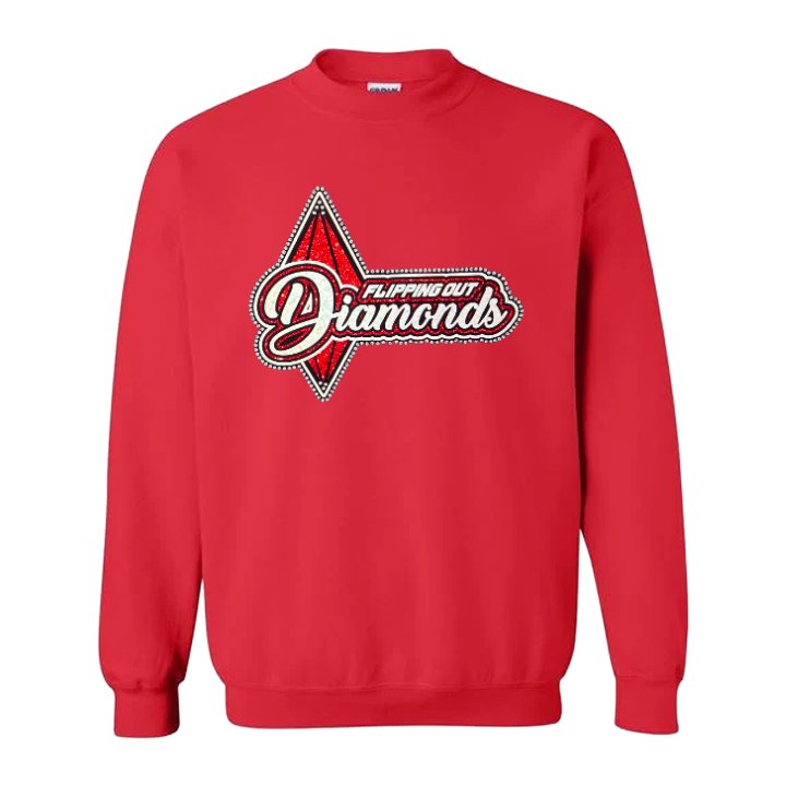 Glitter & Rhinestones - Red