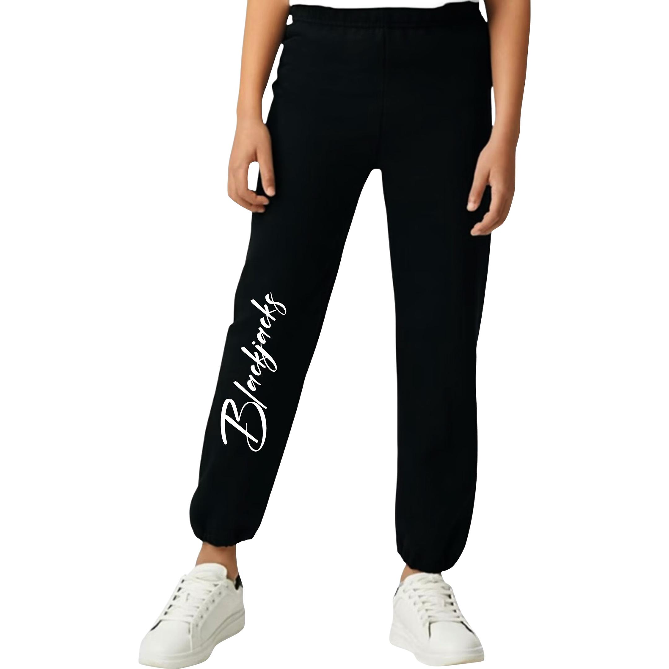 Blackjacks Puff or Glitter Vinyl Sweatpants