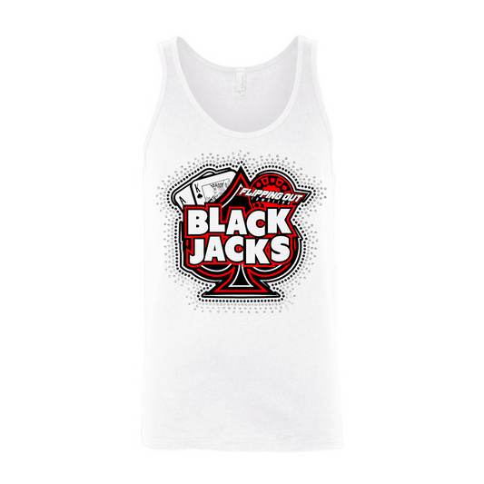 Blackjacks Logo Regular with Rhinestones [Black, Red, or White]