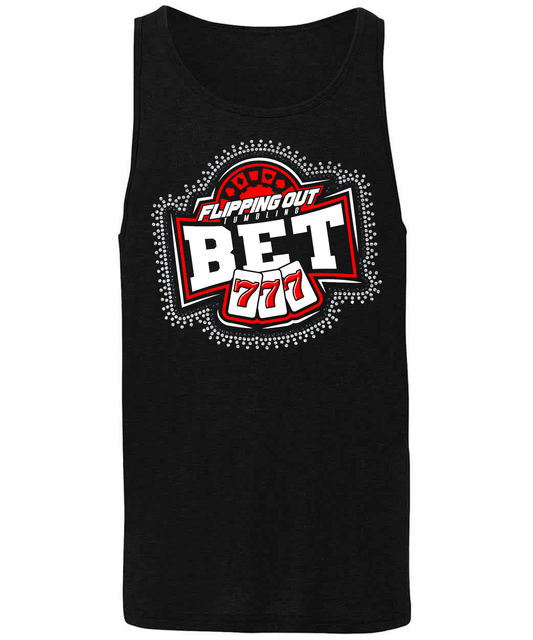 Bet Logo Regular with Rhinestones [Black, Red, or White]