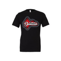 Diamonds Logo Tee Regular with Rhinestones [Black, Red, or White]