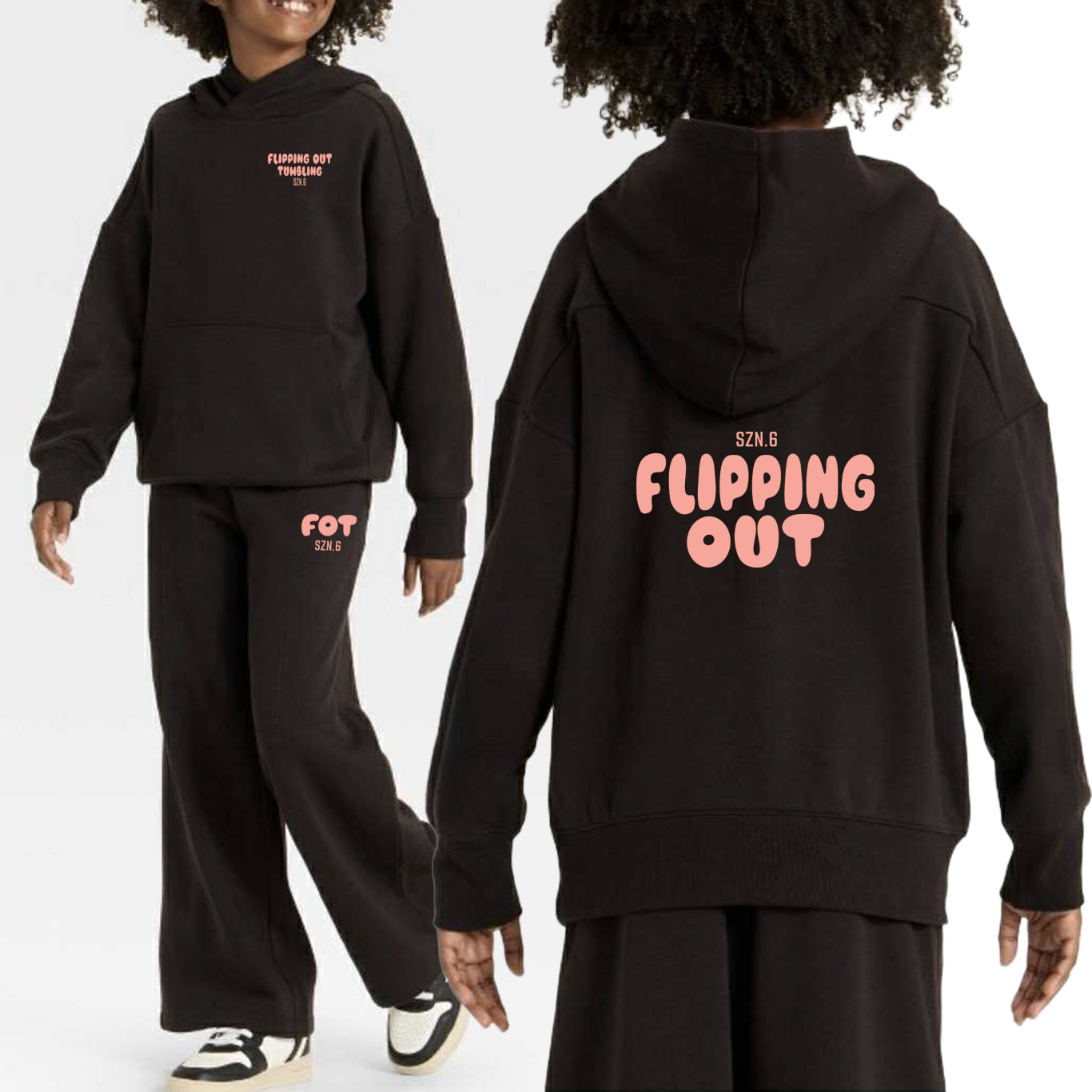 FOT SZN 6 Puff Youth Hoodie and Sweats Set [Multiple Color Options]