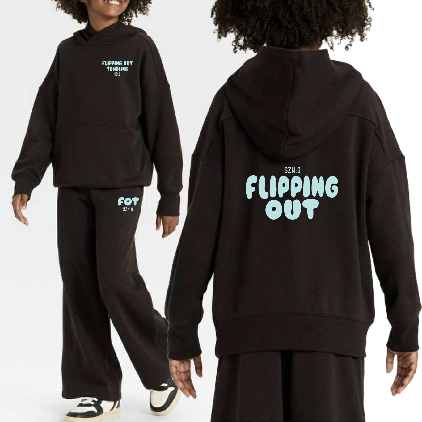FOT SZN 6 Puff Youth Hoodie and Sweats Set [Multiple Color Options]