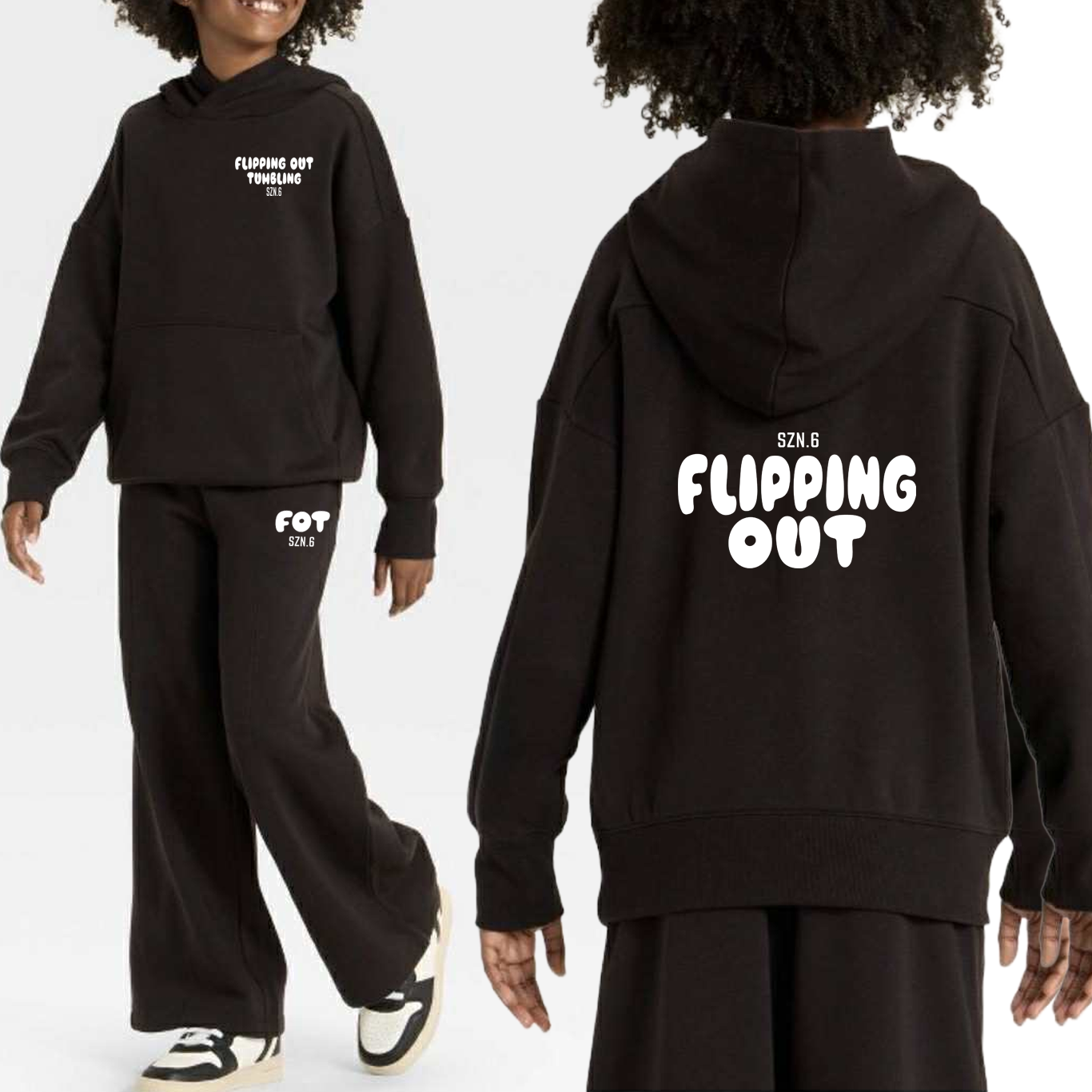 FOT SZN 6 Puff Youth Hoodie and Sweats Set [Multiple Color Options]