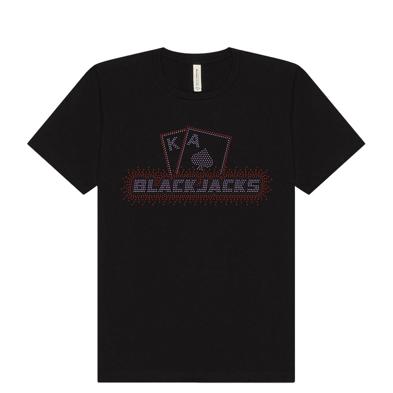 Blackjacks Blinged Out Hoodie, Crewneck, or Tee