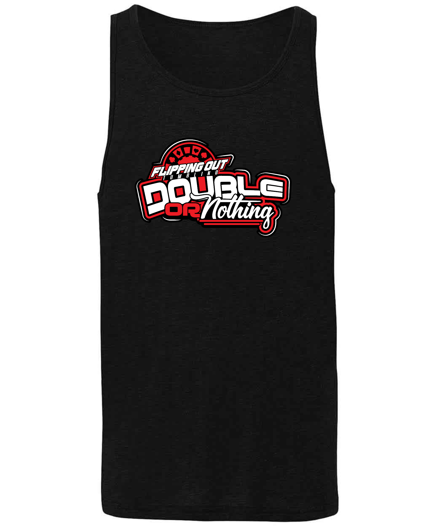 Double or Nothing Logo Tank Regular [Black, Red, or White]