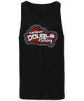 Double or Nothing Logo Glitter with Rhinestones [Black, Red, or White]