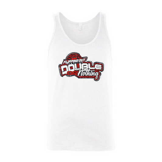 Double or Nothing Logo Tank Glitter [Black, Red, or White]