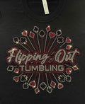 Flipping Out Tumbling Card Suite Blinged