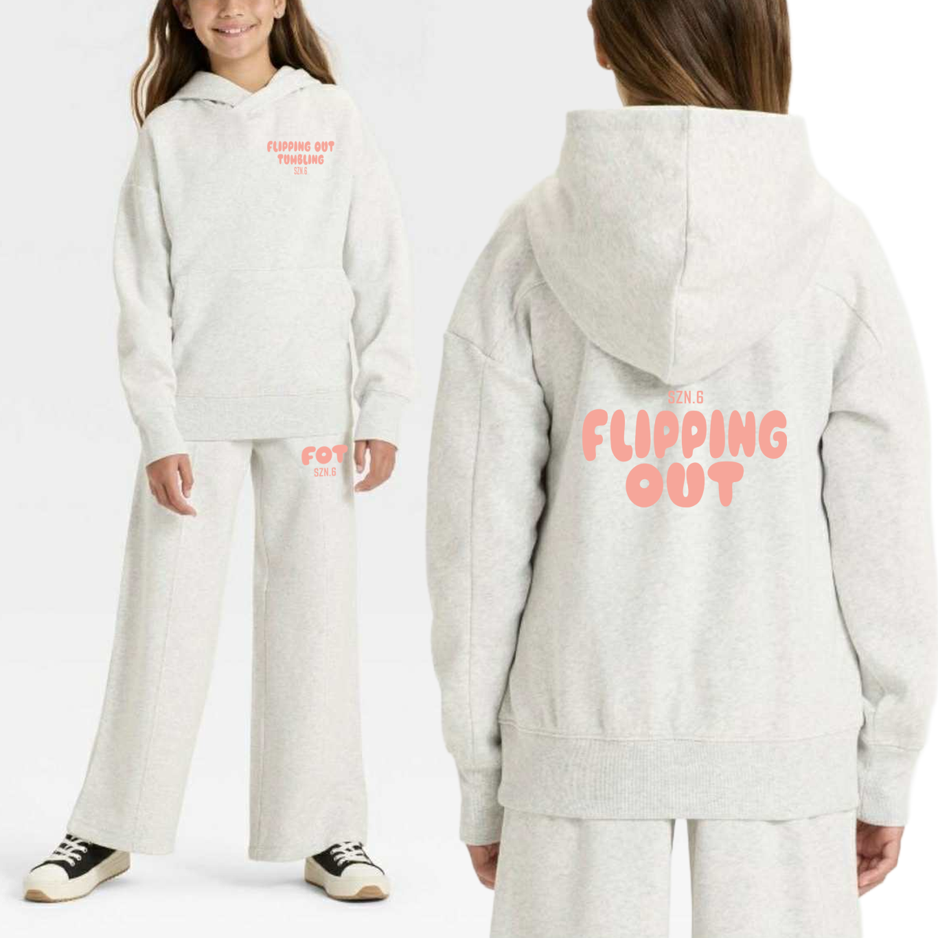 FOT SZN 6 Puff Youth Hoodie and Sweats Set [Multiple Color Options]