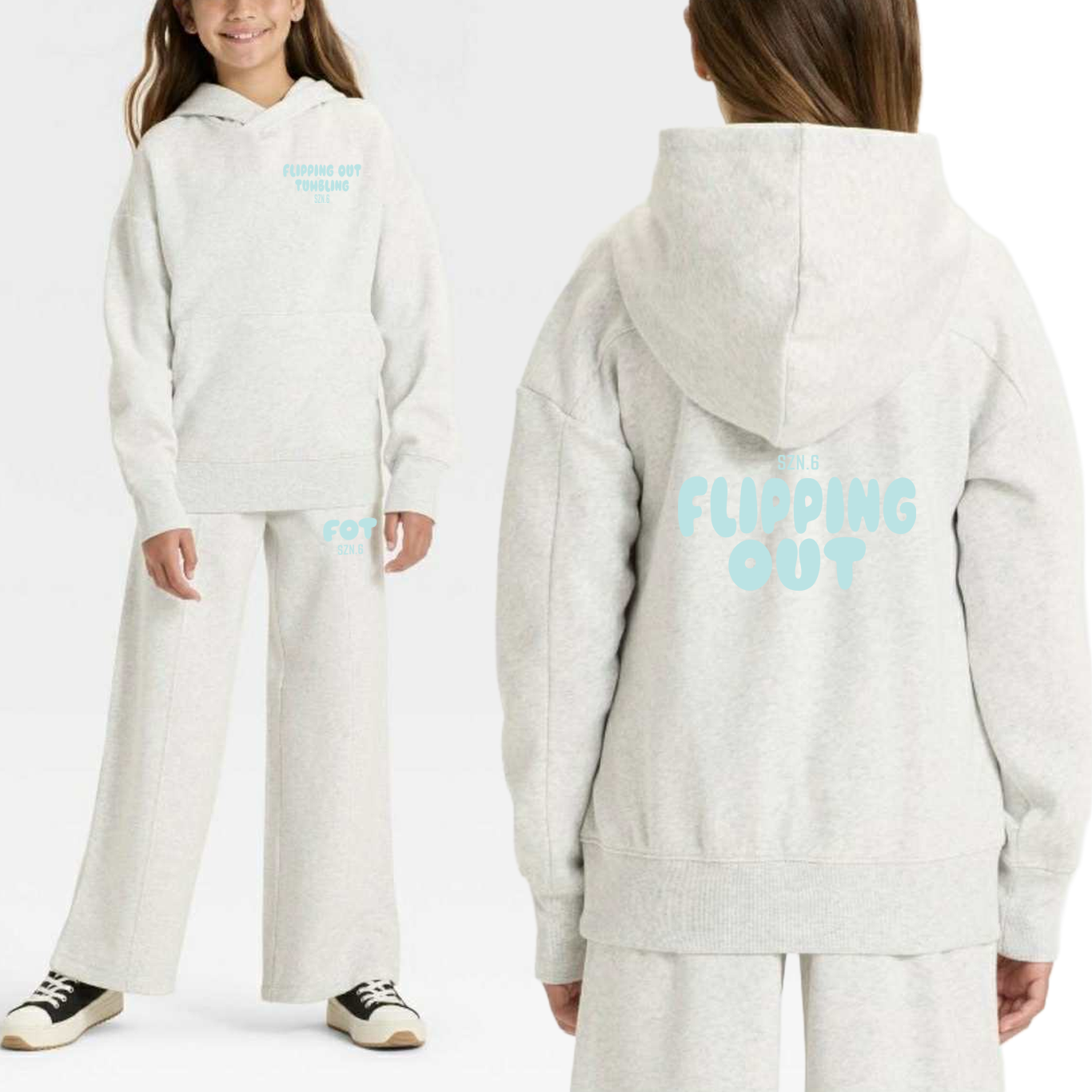FOT SZN 6 Puff Youth Hoodie and Sweats Set [Multiple Color Options]