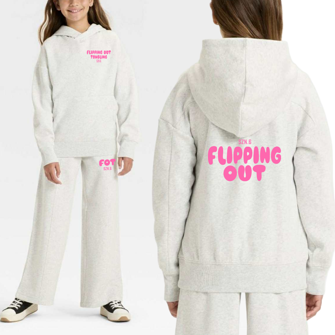 FOT SZN 6 Puff Youth Hoodie and Sweats Set [Multiple Color Options]