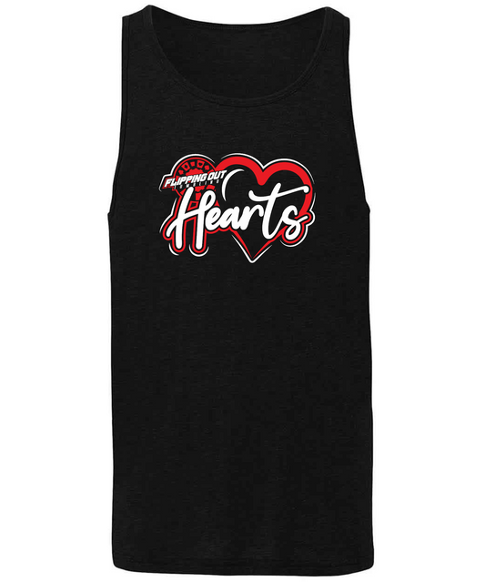 Hearts Logo Tank Regular [Black, Red, or White]