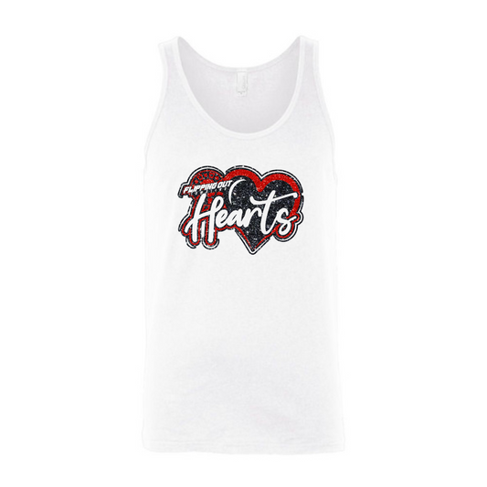 Hearts Logo Tank Glitter [Black, Red, or White]