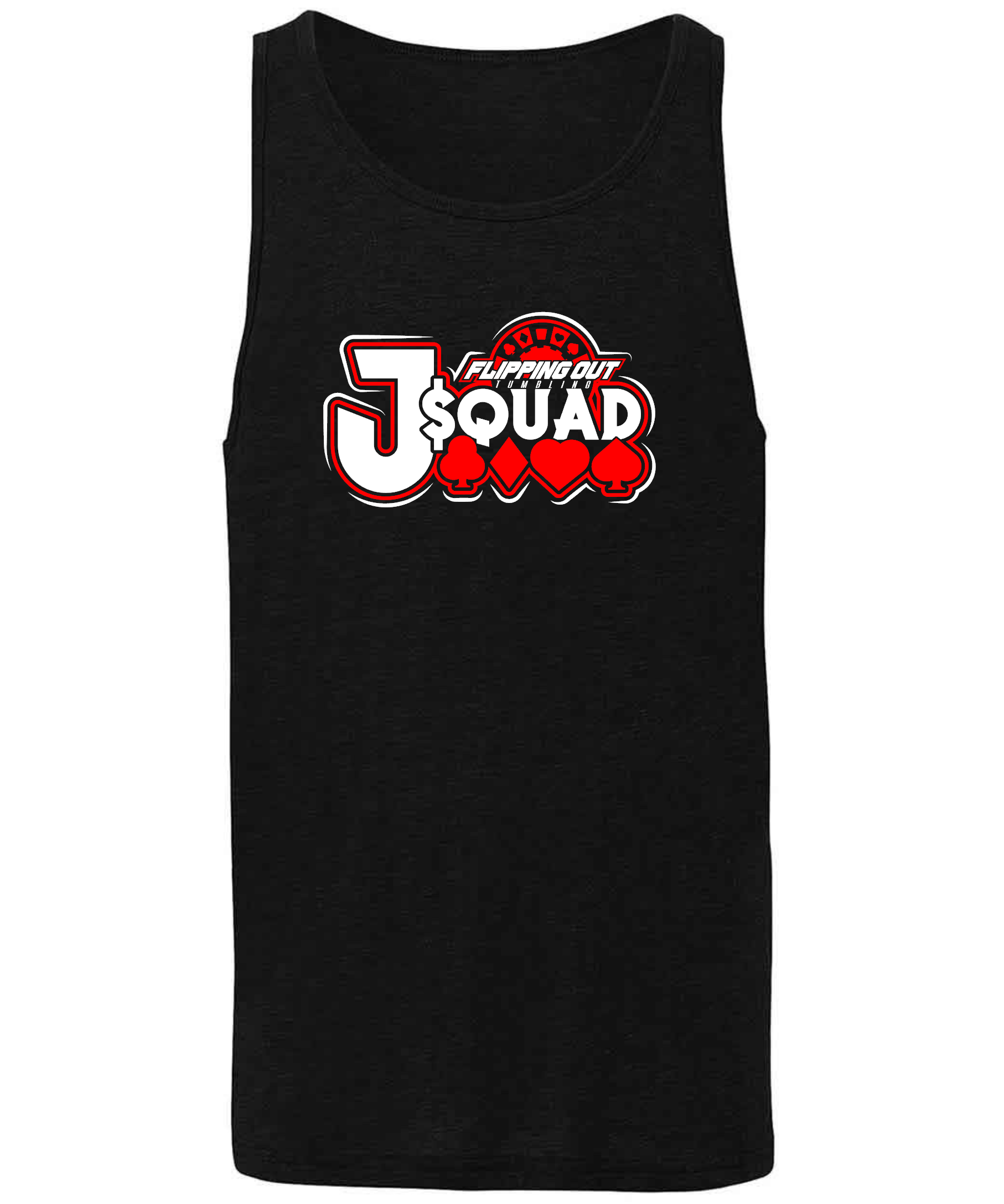 J$quad Logo Tank Regular [Black, Red, or White]