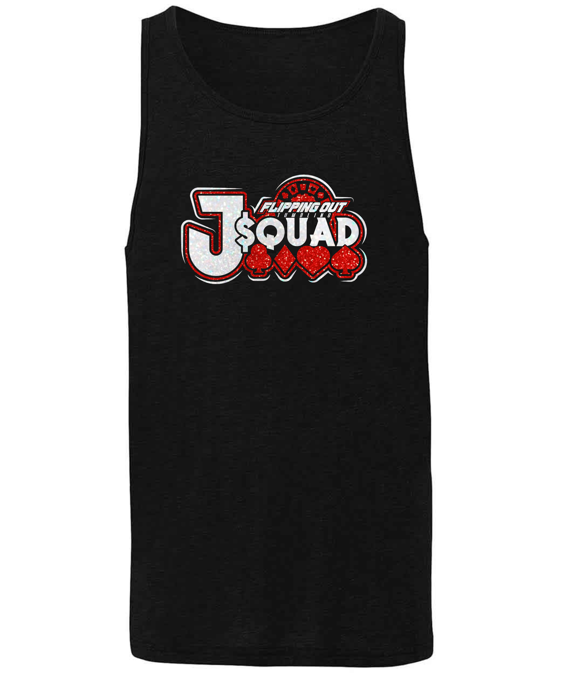 J$quad Logo Tank Glitter [Black, Red, or White]