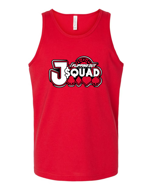 J$quad Logo Tank Regular [Black, Red, or White]