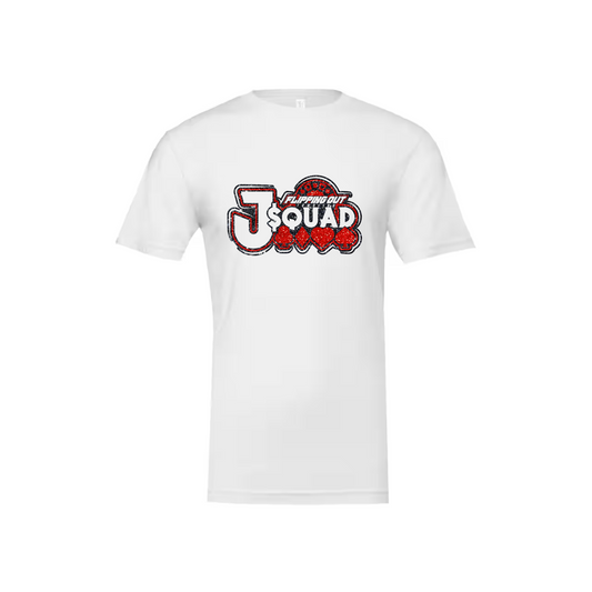 J$quad Logo Tee Glitter [Black, Red, or White]