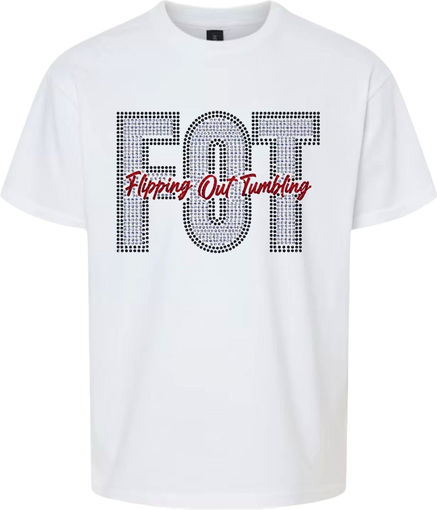 FOT Bold Mega Bling on White Tee