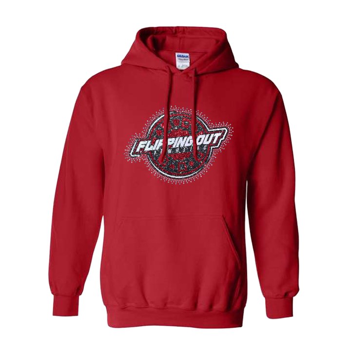 Glitter & Rhinestones - Red