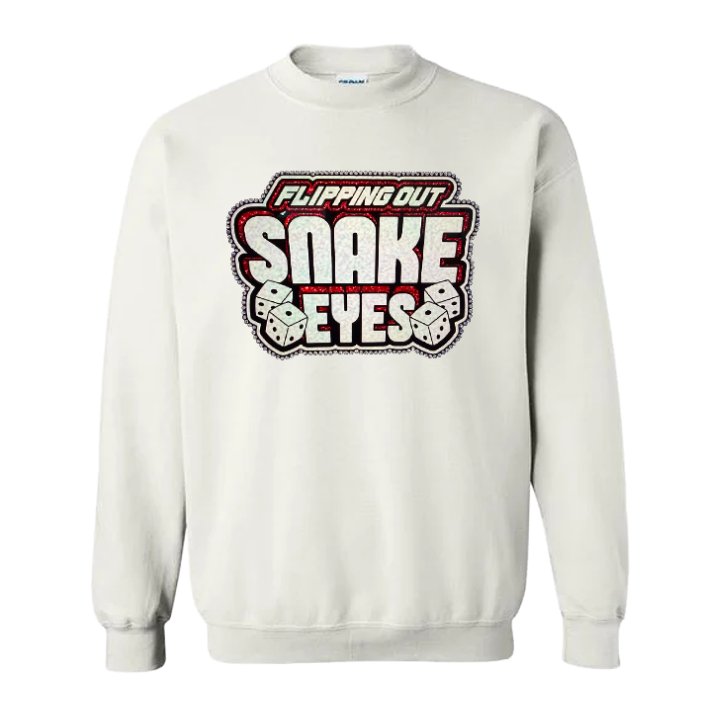 Glitter & Rhinestones - White