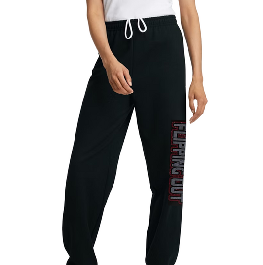 Flipping Out Blinged Out Sweatpants