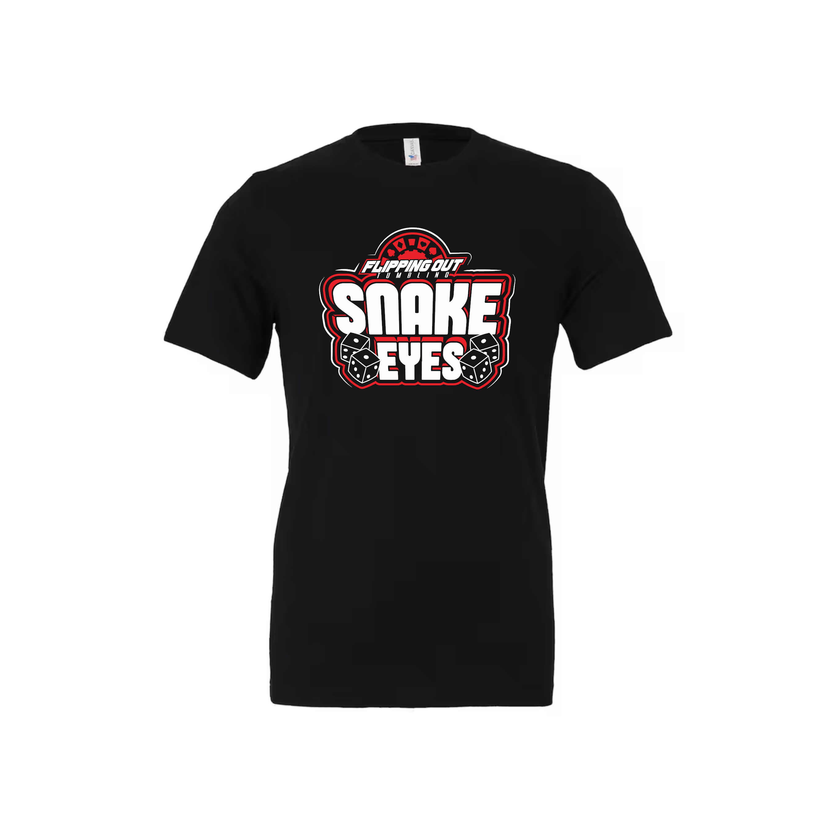 Snake Eyes Logo Tee Regular [Black, Red, or White]