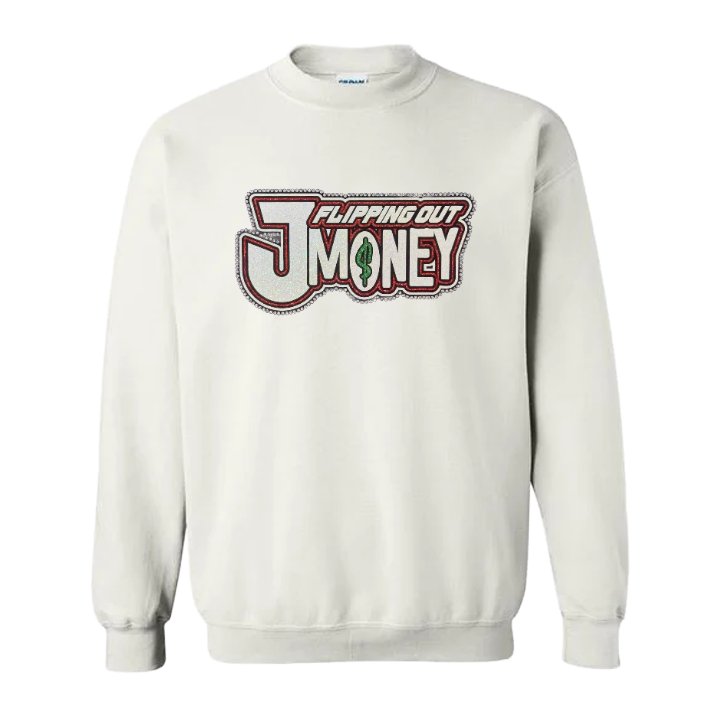 Glitter & Rhinestones - White