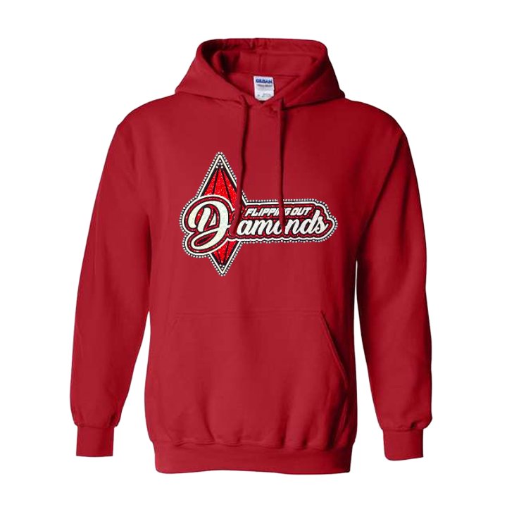 Glitter & Rhinestones - Red