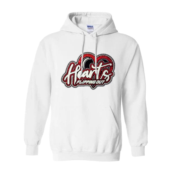 Glitter & Rhinestones - White