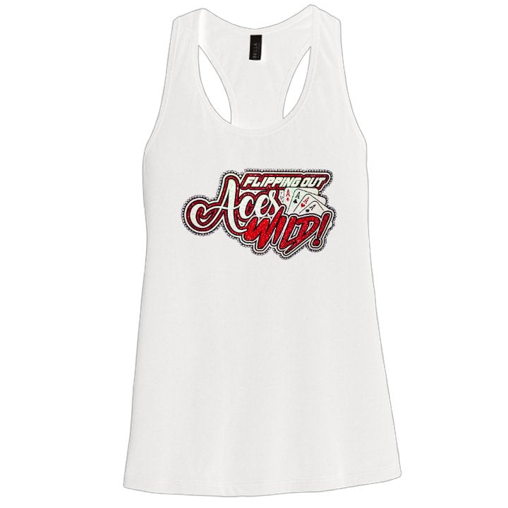 Glitter & Rhinestones - White