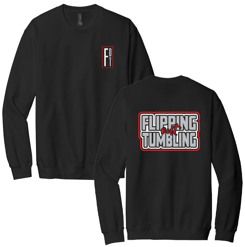 Flipping Out Crewneck 2025-2026 [Rhinestone or Plain]