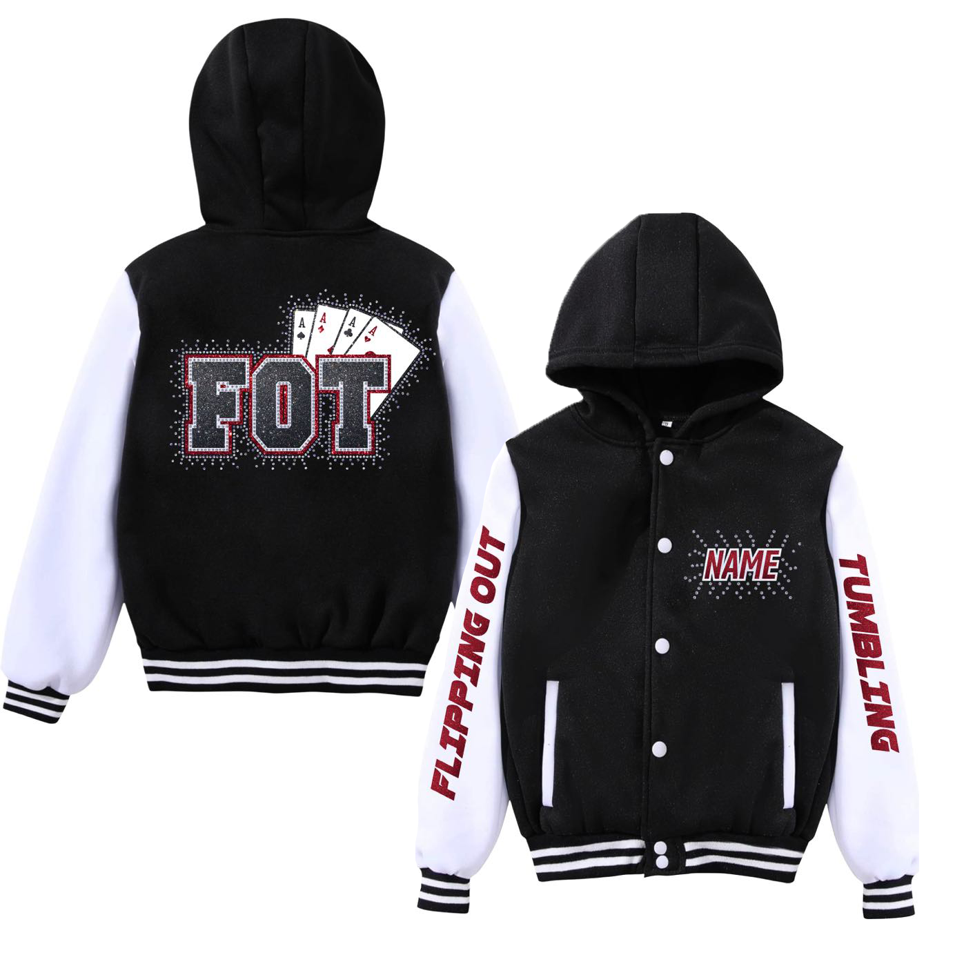 FOT Varsity Jacket [see description for sizing info]